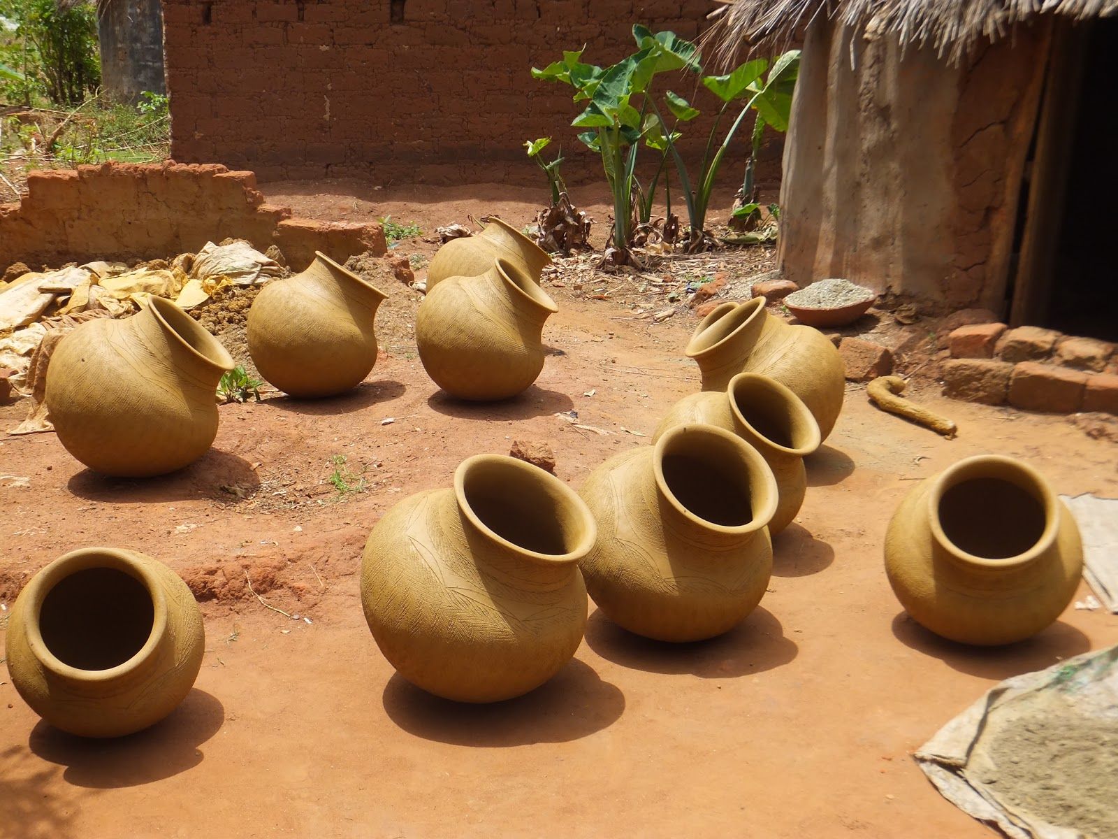 pottery in Uganda